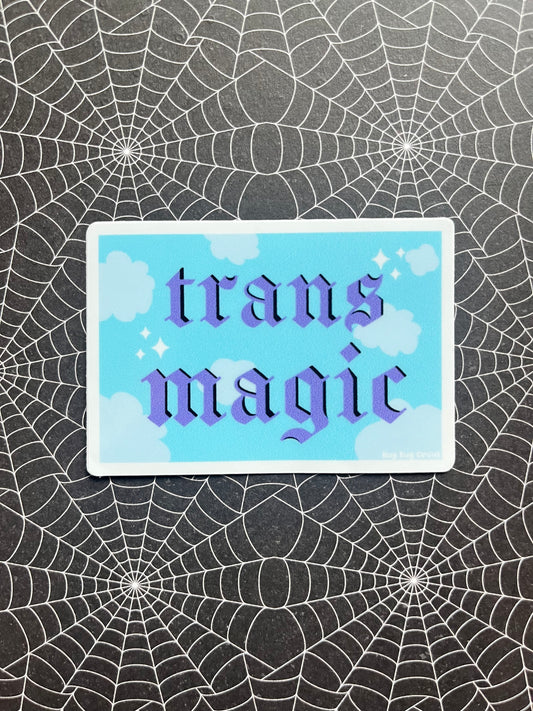 Trans Magic Sticker